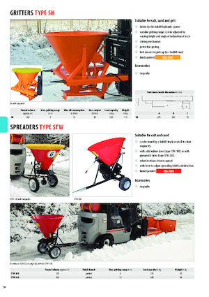 Spanditrici a montaggio esterno Bauer STW