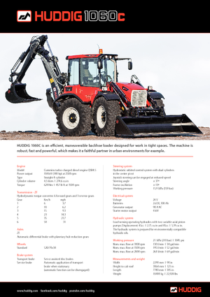 Terne Huddig 1060 C