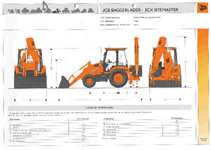 Terne JCB 3 CX SM SC