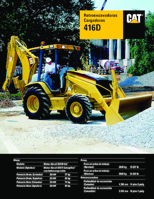 Terne Caterpillar 416 D