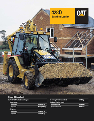 Terne Caterpillar 428D II