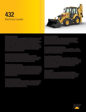 Terne Caterpillar 432