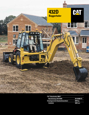 Terne Caterpillar 432 D 4x4