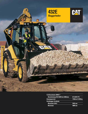 Terne Caterpillar 432E 4x4