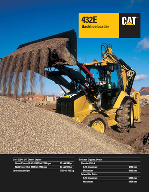 Terne Caterpillar 432E 4x4