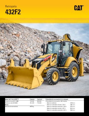 Terne Caterpillar 432F2