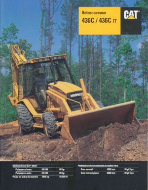 Terne Caterpillar 436 C