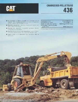 Terne Caterpillar 436