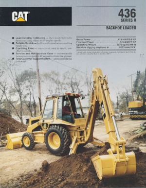 Terne Caterpillar 436 II