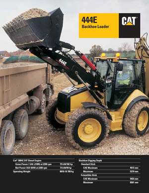 Terne Caterpillar 444E 4x4