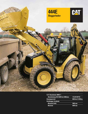 Terne Caterpillar 444E 4x4