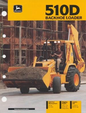 Terne John Deere Construction 510 D