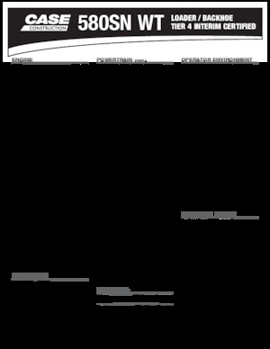 Terne Case 580 SN WT
