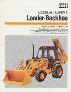 Terne Case 580 Super E 