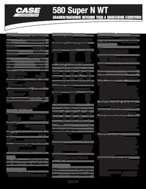 Terne Case 580 Super N WT