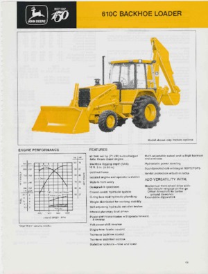 Terne John Deere Construction 610 C