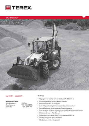 Terne Terex 980 elite