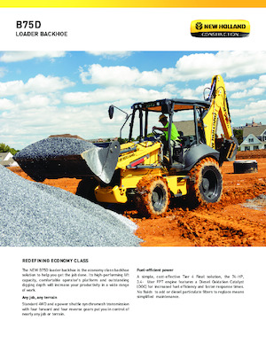 Terne New Holland B75D