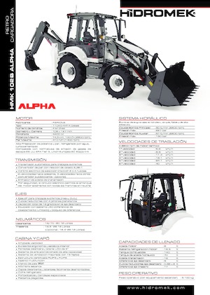 Terne Hidromek HMK 102 B Alpha