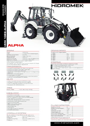 Terne Hidromek HMK 102 S Alpha