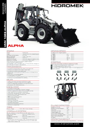 Terne Hidromek HMK 102 S Alpha