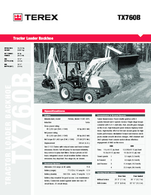 Terne Terex TX760 B