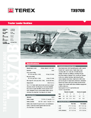Terne Terex TX970B