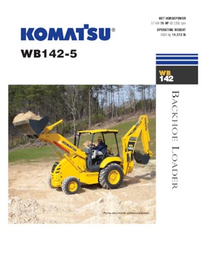 Terne Komatsu WB 142-5