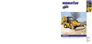 Terne Komatsu WB70A-1