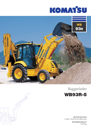 Terne Komatsu WB93R-5E0