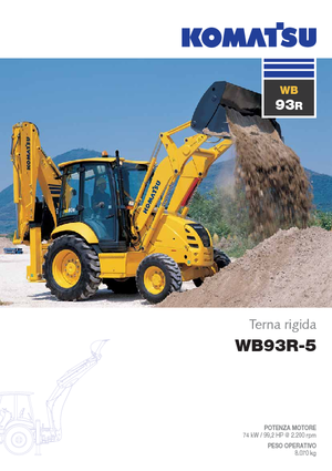 Terne Komatsu WB93R-5E0