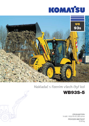 Terne Komatsu WB93S-5E0