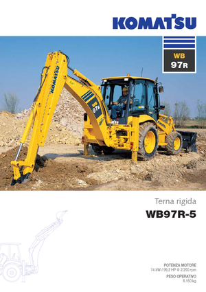 Terne Komatsu WB97R-5E0