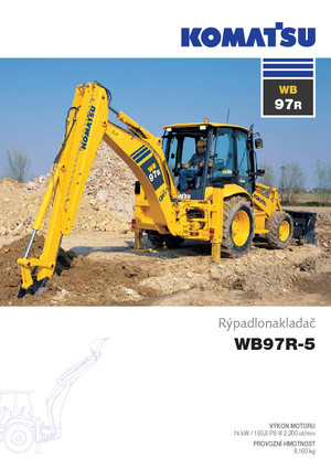 Terne Komatsu WB97R-5E0