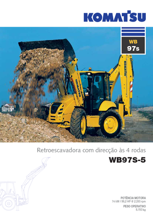 Terne Komatsu WB97S-5E0