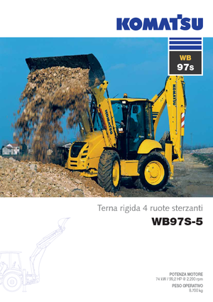 Terne Komatsu WB97S-5E0