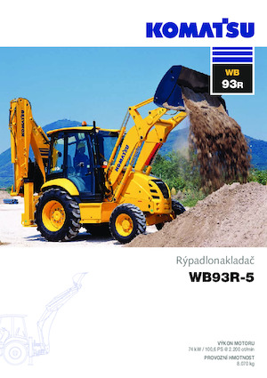 Terne Komatsu WB93R-5 