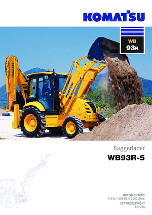 Terne Komatsu WB93R-5 