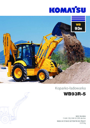Terne Komatsu WB93R-5 