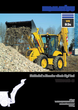 Terne Komatsu WB93S-5 