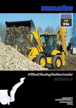 Terne Komatsu WB93S-5 