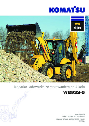 Terne Komatsu WB93S-5 