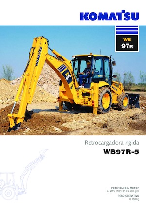 Terne Komatsu WB97R-5 