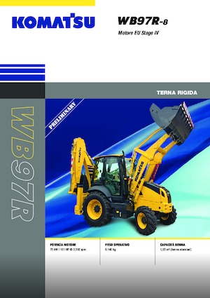 Terne Komatsu WB97R-8E0
