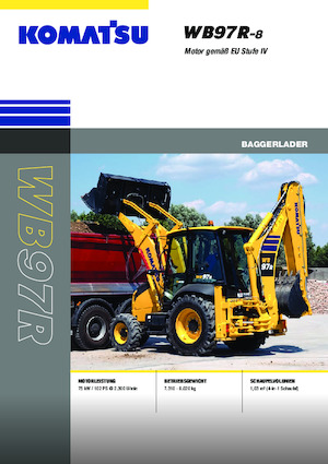 Terne Komatsu WB97R-8E0