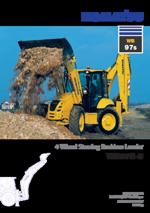 Terne Komatsu WB97S-5 