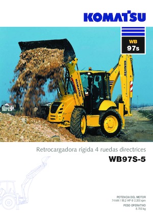 Terne Komatsu WB97S-5 