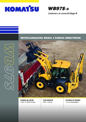 Terne Komatsu WB97S-8E0