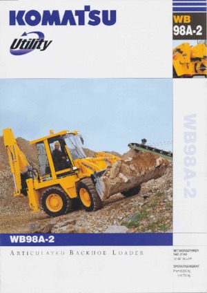 Terne Komatsu WB98A-2