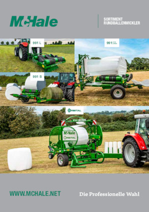 Fasciatrici per balle McHale 991 TBER